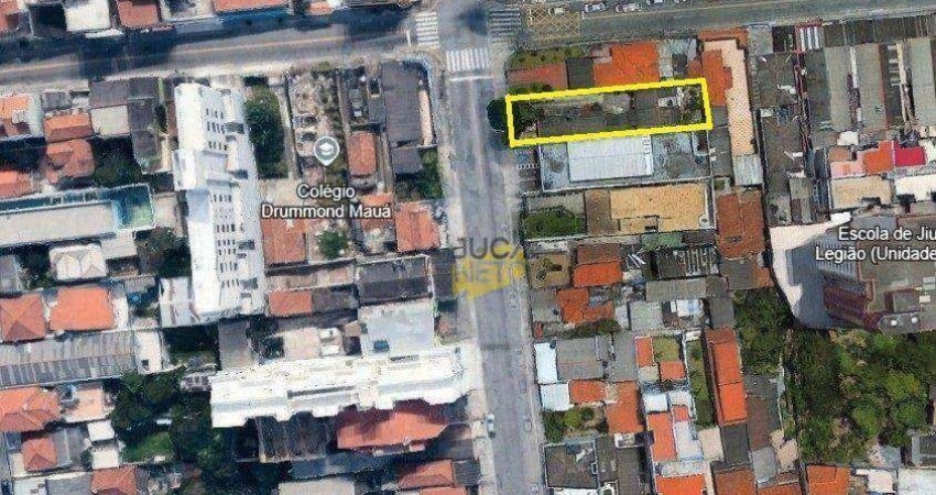 Terreno à venda, 400 m² por R$ 1.400.000,00 - Vila Bocaina - Mauá/SP