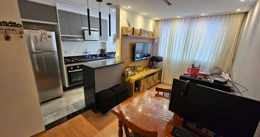 Apartamento com 2 dormitórios à venda, 45 m² por R$ 275.000,00 - Parque São Vicente - Mauá/SP