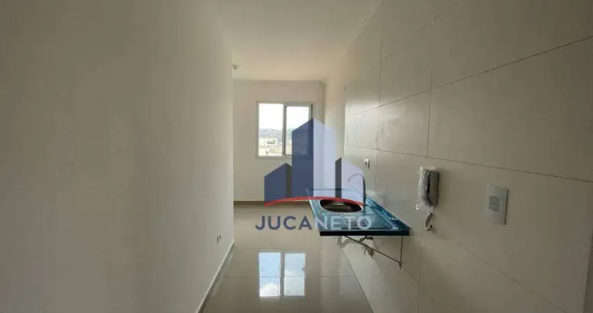 Apartamento com 2 dormitórios para alugar, 54 m² por R$ 1.965,00/mês - Matriz - Mauá/SP