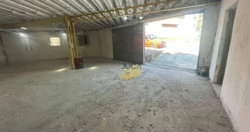 Galpão para alugar, 120 m² por r$ 2.800/mês - bocaina - ribeirão pires/sp