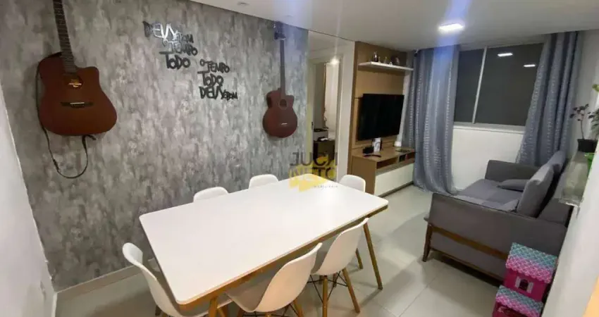 Apartamento com 2 dormitórios à venda, 44 m² por r$ 260.000,00 - parque são vicente - mauá/sp