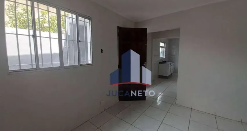 Casa com 2 dormitórios para alugar, 100 m² por R$ 1.275,00/mês - Jardim Itapark Velho - Mauá/SP
