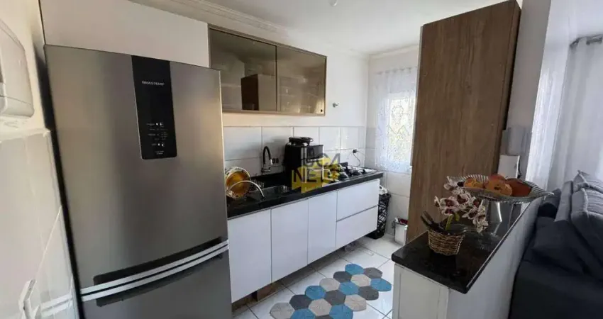 Apartamento com 2 dormitórios à venda, 54 m² por r$ 190.000 - jardim ipê - mauá/sp
