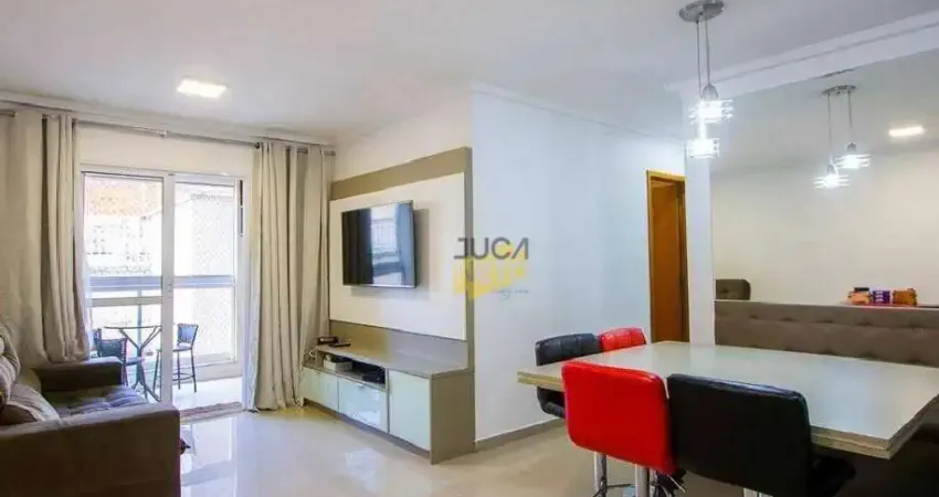 Apartamento com 3 dormitórios à venda, 88 m² por r$ 425.000,00 - parque são vicente - mauá/sp