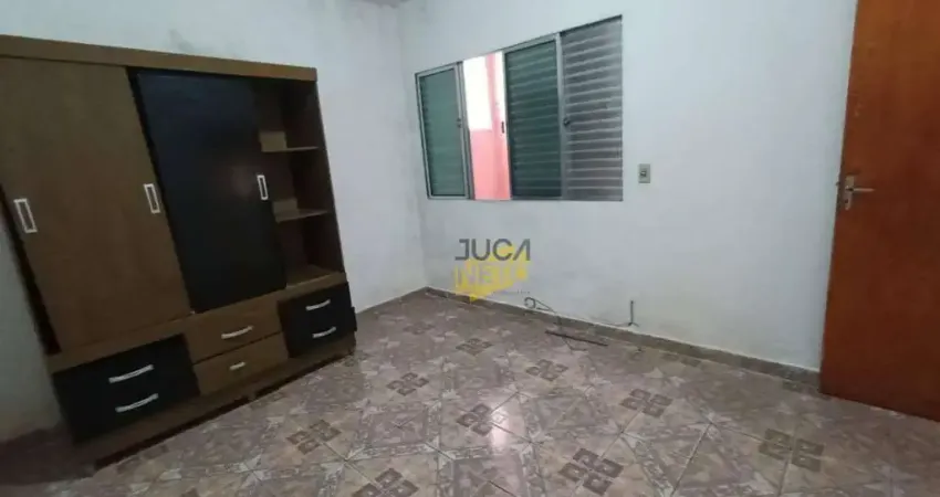 Casa com 1 dormitório para alugar, 45 m² por r$ 950/mês - jardim zaira - mauá/sp