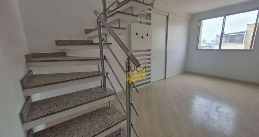 Cobertura com 2 dormitórios à venda, 89 m² por r$ 425.000 - parque são vicente - mauá/sp