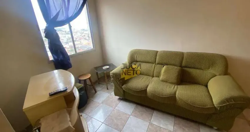 Apartamento com 2 dormitórios para alugar, 47 m² por r$ 2.000,00/mês - vila guarani - mauá/sp