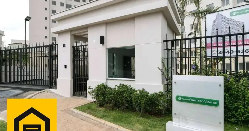 Apartamento com 2 dormitórios à venda, 36 m² por r$ 215.000,00 - parque são vicente - mauá/sp