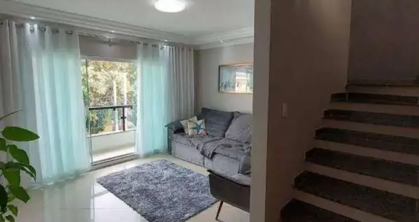 Cobertura com 3 dormitórios à venda, 188 m² por r$ 699.000,00 - parque das nações - santo andré/sp