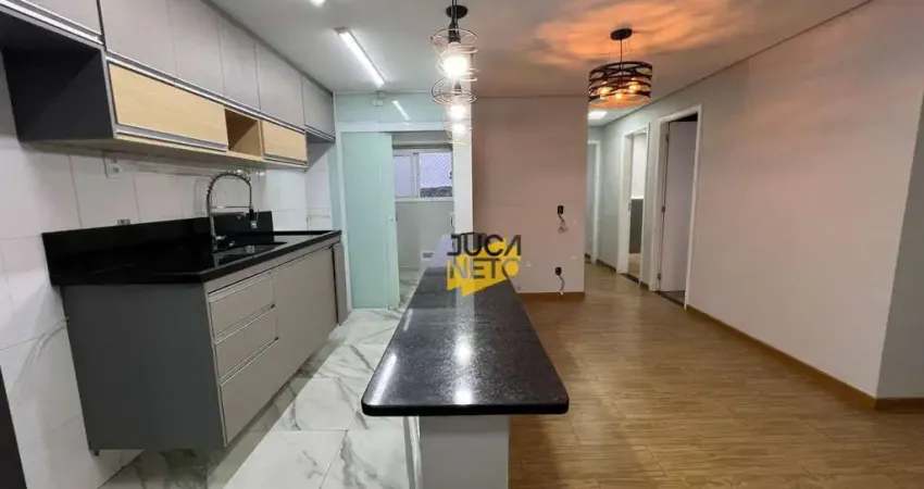 Apartamento com 3 dormitórios para alugar, 78 m² por r$ 3.500,00 - jardim pedroso - mauá/sp
