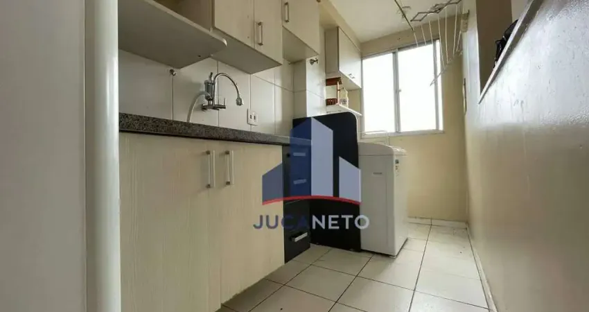 Apartamento com 2 dormitórios para alugar, 47 m² por r$ 1.878,00/mês - parque são vicente - mauá/sp