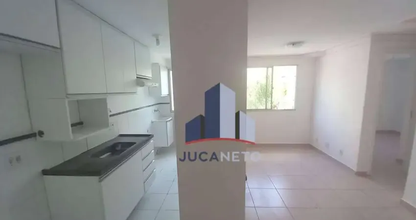 Apartamento com 2 dormitórios para alugar, 50 m² por r$ 1.556,51/mês - parque são vicente - mauá/sp