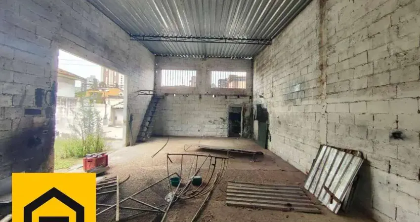 Galpão para alugar, 120 m² por R$ 4.500,00/mês - Vila Assis Brasil - Mauá/SP
