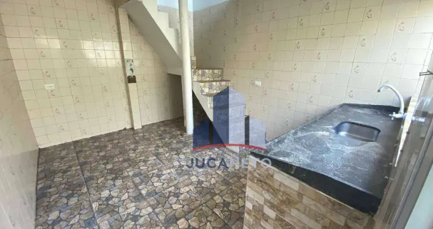 Casa com 1 dormitório para alugar, 143 m² por R$ 929,17/mês - Pilar Velho - Ribeirão Pires/SP