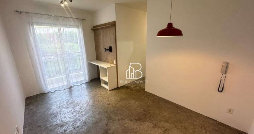 Apartamento com 2 dormitórios para alugar, 49 m² por R$ 2.516/mês - Jardim Myrian Moreira da Costa - Campinas/SP