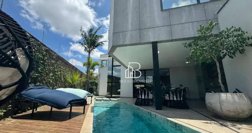 Sobrado com 3 dormitórios à venda, 275 m² por r$ 2.799.000,00 - condomínio parque dos alecrins - campinas/sp