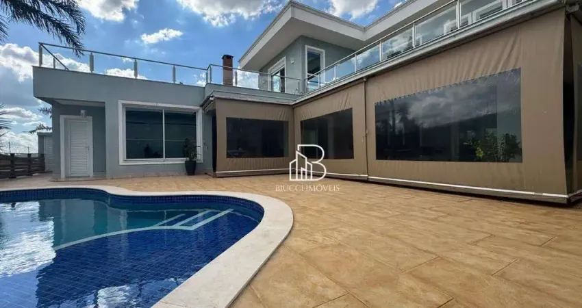 Sobrado com 3 dormitórios para alugar, 433 m² por r$ 19.593/mês - condomínio alphaville campinas - campinas/sp