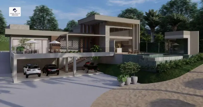 Casa Condomínio Aldeias do Lago - Seção Pinheiros - Fase Final de Acabamento