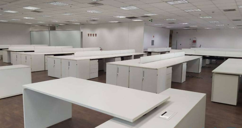 Andar Comercial Mobiliado com 1312,94m2 - Pronto para Uso - Locação