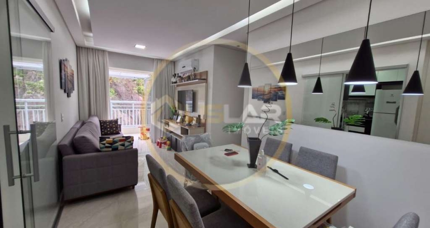 Apartamento de 2 dorms no acquaply com linda vista, andar alto