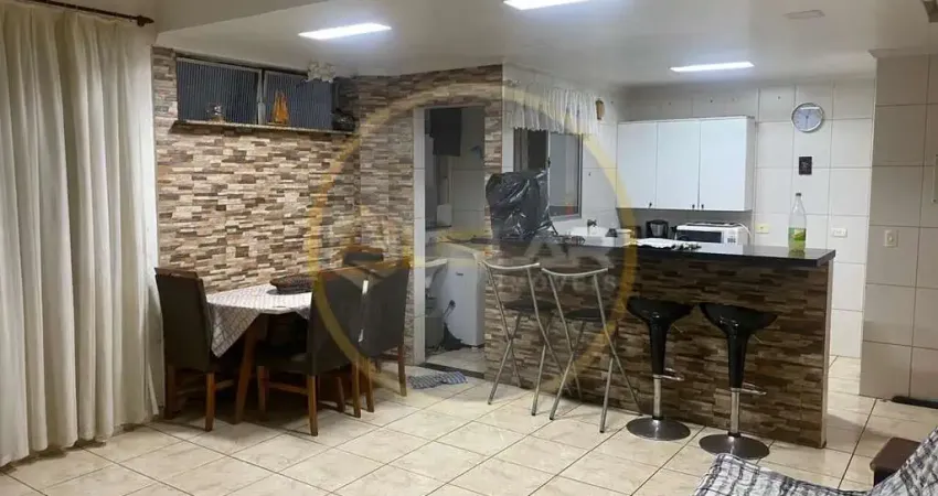 Apartamento em SV de 2 dorms, sala 2 ambientes,garagem coletiva