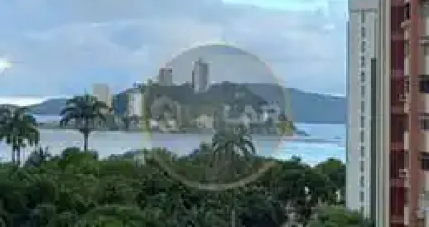 Apartamento de 1 dorm andar alto no centro de sv, sala 2 ambientes