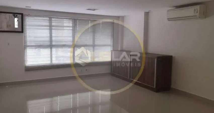 Conjunto comercial com 4 salas e 2 wcs de frente em são vicente