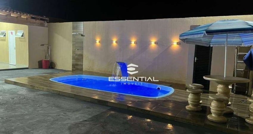 Casa Área de Lazer com 2 dormitórios à venda, 90 m² por R$ 240.000 - Residencial Morada do Sol - São José do Rio Preto/SP