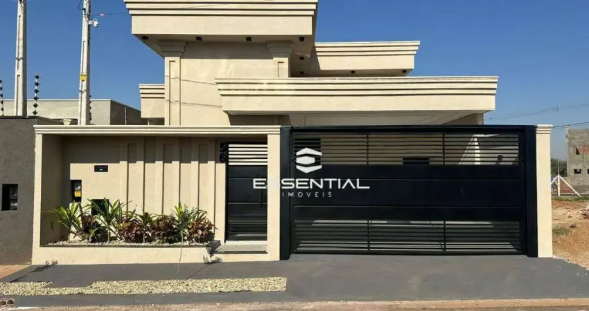 Casa com 3 dormitórios e piscina finalizando pintura e revestimentos à venda, 126 m² por r$ 750.000 no bairro maisparque em são josé do rio preto/sp