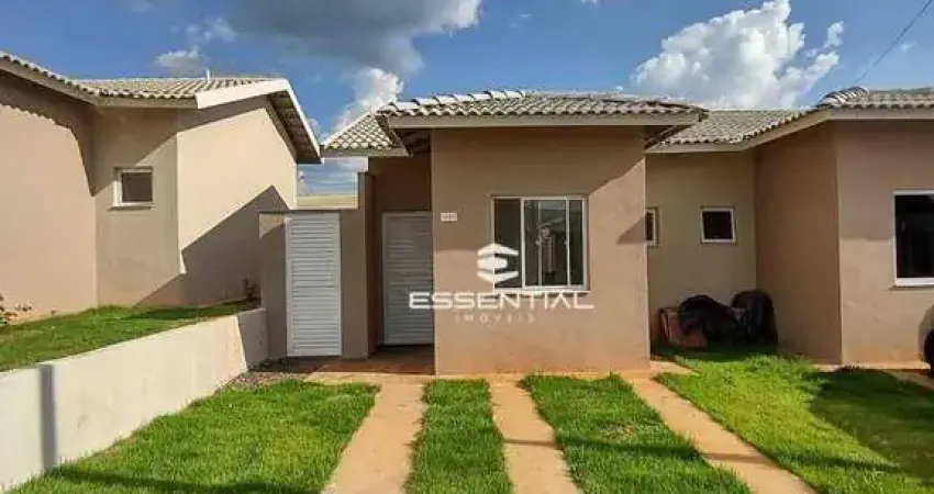 Casa térrea em condomínio fechado – garden rni, bady bassitt | 2 dormitórios, quintal ampliado e lazer completo