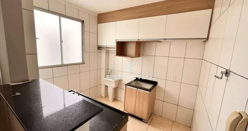 Apartamento com 2 dormitórios à venda, 47 m² por r$ 195.000 - rios ditalia - parque rio salso - são josé do rio preto/sp