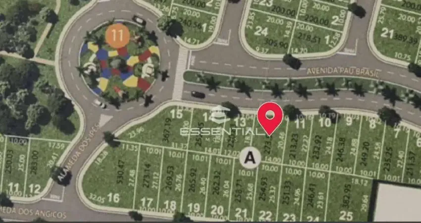 Terreno à venda no Condomínio Reservas do Bosque 5 Minutos do Shopping Iguatemi com 273 m² por R$ 220.000