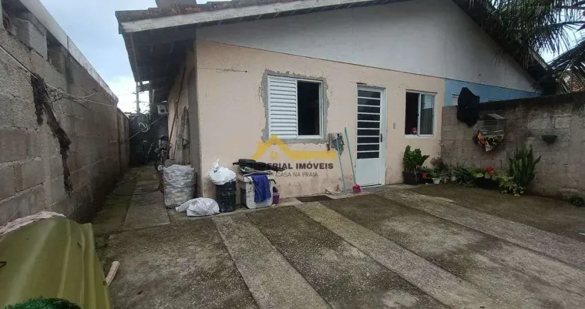 À venda - casa 2 dormitórios no pegorelli - caraguatatuba/sp