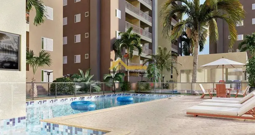 À venda - apartamento 2 dormitório no indaiá - caraguatatuba/sp