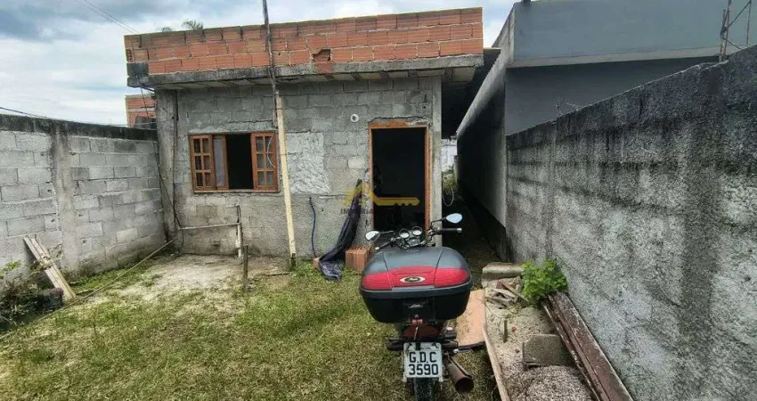 À venda - casa 2 dormitórios no loteamento rio marina - caraguatatuba/sp