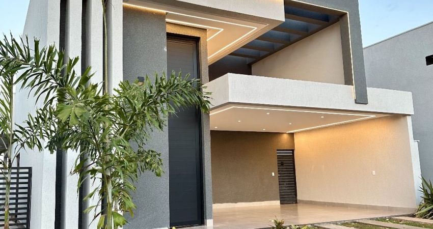 Excepcional  Casa no Condomínio Terras Alpha 1, com 3 Suítes na melhor região de Senador Canedo