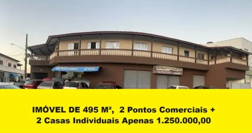 Oportunidade para investidores !!! Prédio comercial com casas para locações