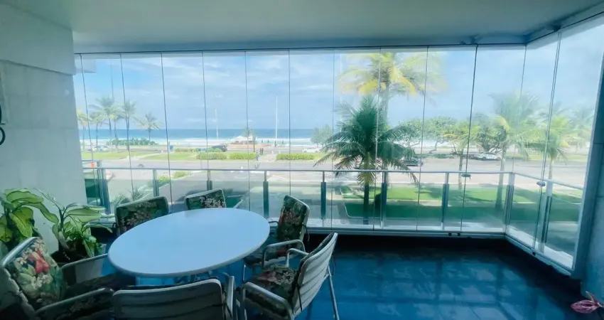 Apartamento frontal mar á venda com 4 quartos, 225m² na barra da tijuca, rio de janeiro - rj.