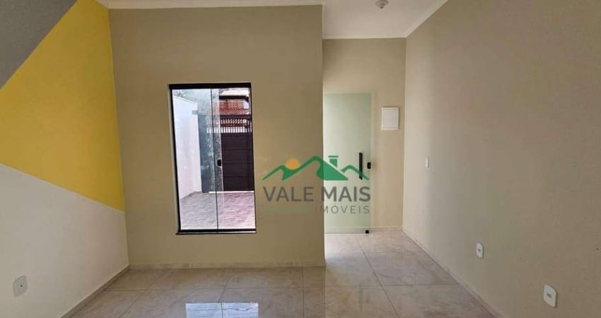 Casa com 2 dormitórios à venda, 67 m² por R$ 330.000,00 - Jardim do Vale - Guaratinguetá/SP