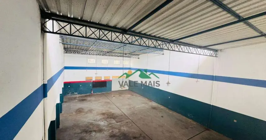 Galpão, 360 m² - venda por R$ 850.000,00 ou aluguel por R$ 4.500,00/mês - Beira Rio I - Guaratinguetá/SP