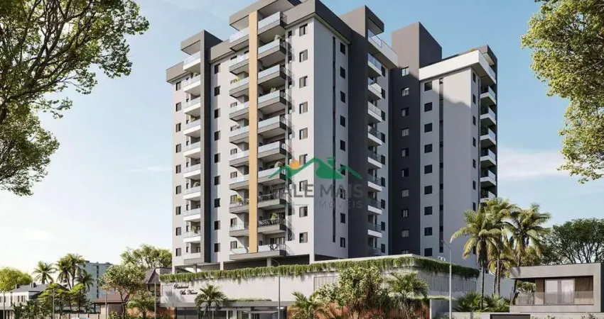 Apartamento com 2 dormitórios à venda, 61 m² por R$ 405.697 - Praia das Palmeiras - Caraguatatuba/SP