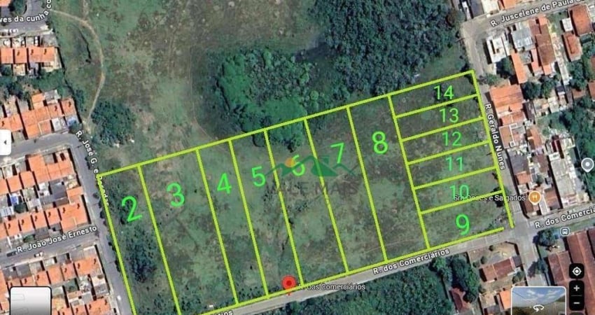 Terreno nº 12 à venda, 258 m² por R$ 110.000 - Jardim São Manoel - Guaratinguetá/SP