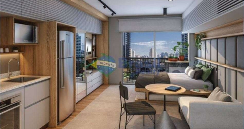 Flat/Loft/Estúdio com 1 quarto, Brooklin Paulista - São Paulo