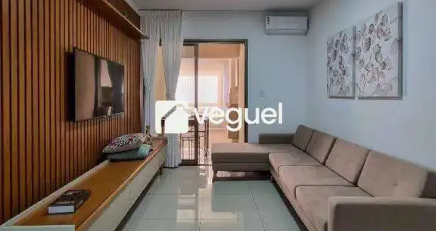 Apartamento mobiliado de 120 m² com 3 quartos, 3 suítes para alugar no Jardim Botânico, Ribeirão Preto/SP
