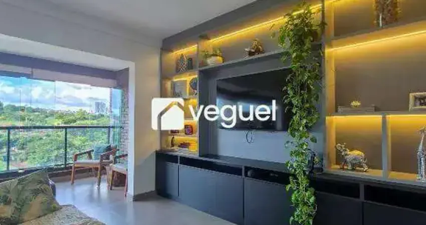 Apartamento mobiliado de 118m² com 3 quartos, 3 suítes para alugar no Jardim Olhos D`agua, Ribeirão Preto/SP