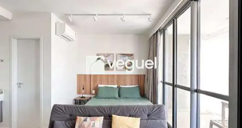 Apartamento mobiliado de 49,37m² com 1 suíte para alugar no Jardim Santa Ângela, Ribeirão Preto/SP.