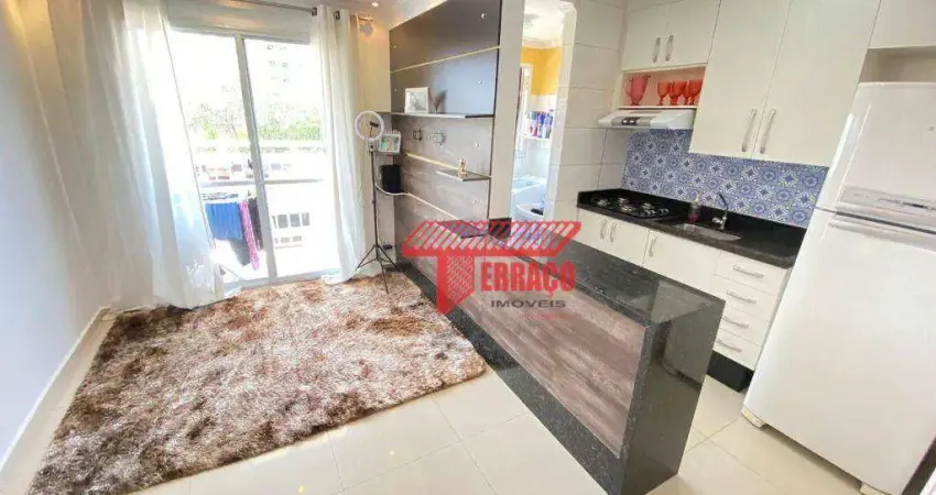 Apartamento à venda, 50 m² por R$ 360.000,00 - Vila Alzira - Santo André/SP