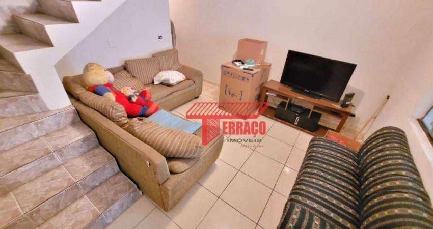Sobrado com 6 dormitórios à venda, 204 m² por R$ 670.000,00 - Vila Luzita - Santo André/SP