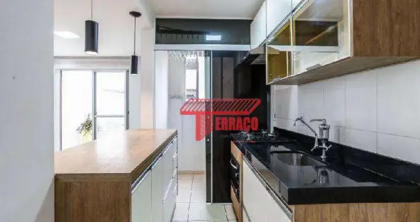 Apartamento com 2 dormitórios à venda, 52 m² por R$ 349.800 - Utinga - Santo André/SP