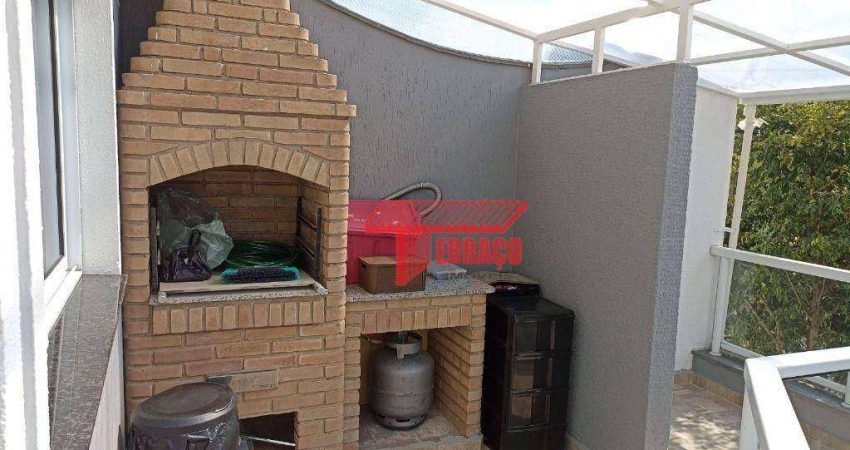 Sobrado à venda, 107 m² por R$ 640.000,00 - Vila Cecília Maria - Santo André/SP